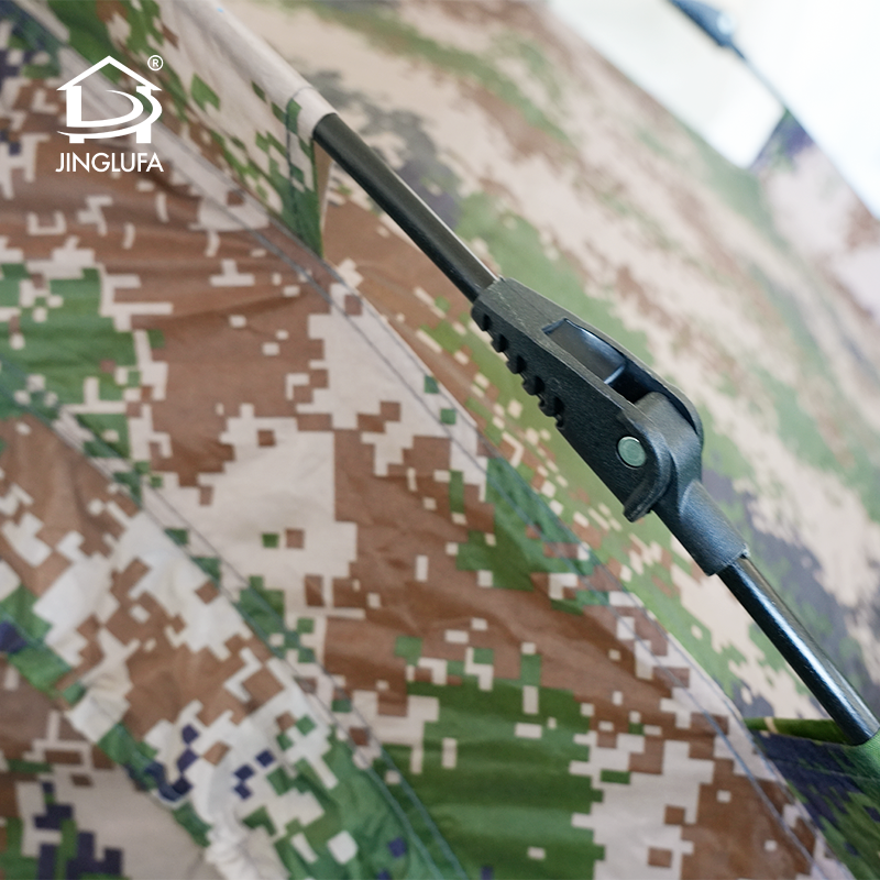 Marco de acero con dosel de 10x20