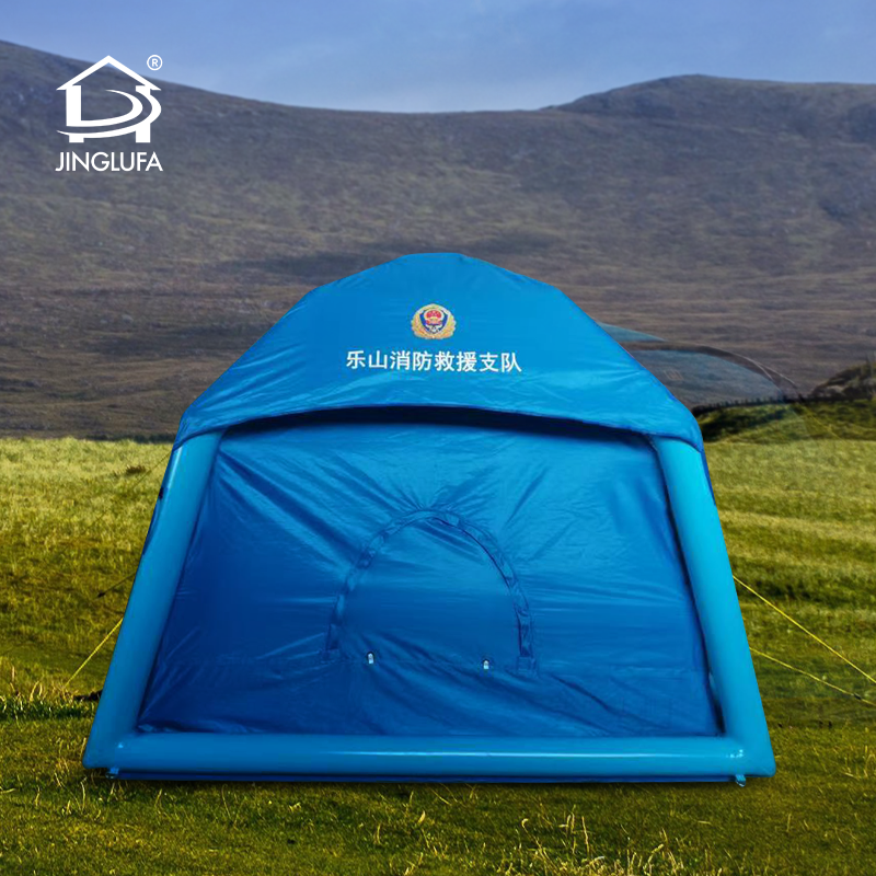 Tienda inflable personalizada para un hombre