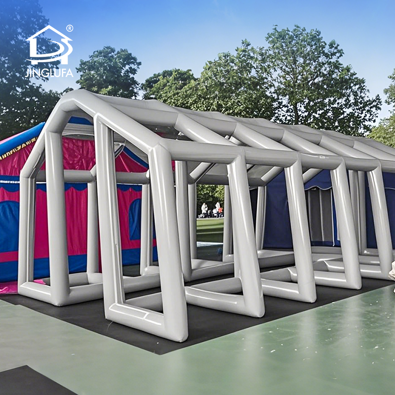 inflatable shower tent structure