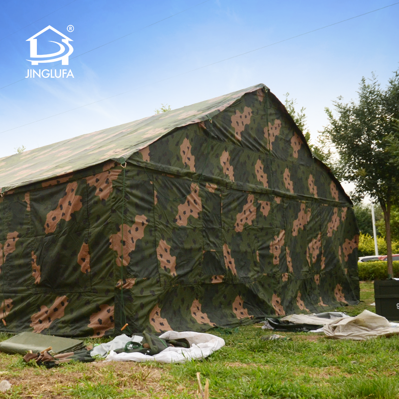 Toldo de carpa con marco de metal