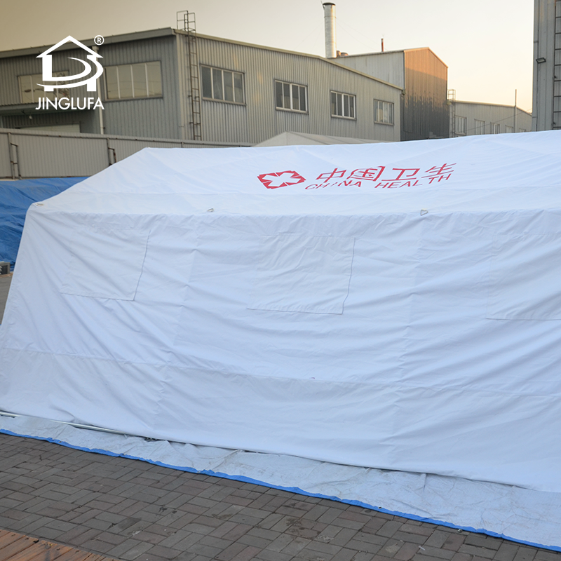 Tienda con marco de acero