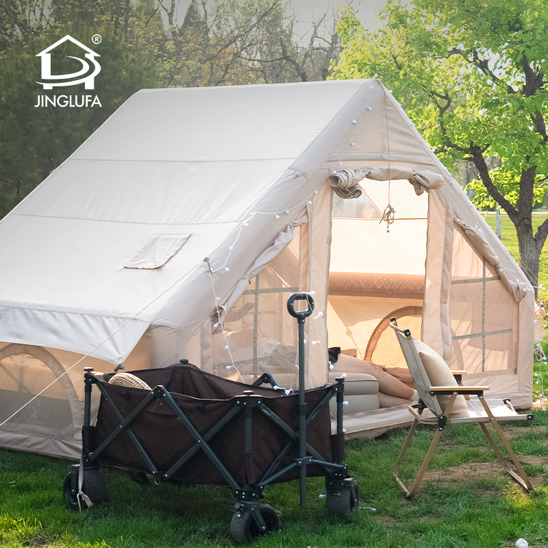 Tienda de aire inflable para acampar