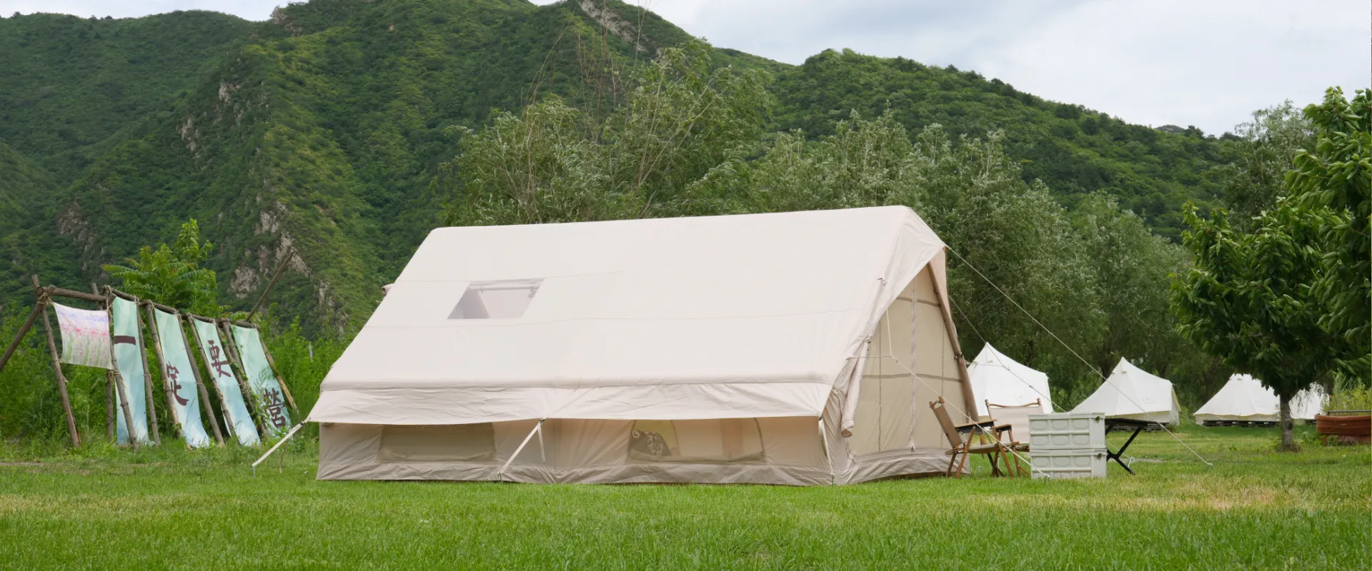 Tienda de campaña inflable para 4-6 personas